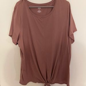 Kohls mauve 2x shirt
